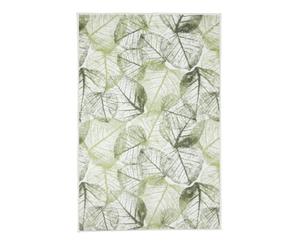 Kleine Wolke Tapis de Bain Selva Vert forêt 70 x 120 cm | Certifié OEKO-TEX, très doux, base antidérapante, pour chauffage au sol, lavable en machine, 100% polyester