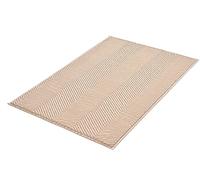 Kleine Wolke Tapis de Bain Zigzag Sable Beige 70 x 120 cm