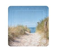 Kleine Wolke Tapis de Douche en PVC, Multicolore, 55 x 55 cm