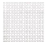 Kleine Wolke Tapis de Douche Antidérapant PPTPE Blanc 54 x 54 cm