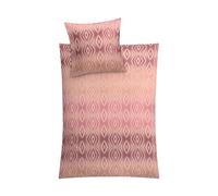 Kleine Wolke Tebas Parure de lit en Coton Rose Pastel 155 x 220 cm (80 x 80 cm)