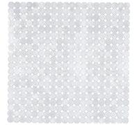Kleine Wolke Textilgesellschaft 4384116002 Sign Tapis de Douche Polyvinyle Clear 55 x 0,2 x 55 cm