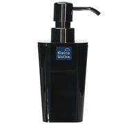 Kleine Wolke Textilgesellschaft 5061926854 Easy Dispenser de Savon Plastique Noir 7,2 x 17,4 x 17,4 cm