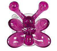 Kleine Wolke Textilgesellschaft 5068463887 Butterfly Lisa Crochet Mural Plastique Cassis 7,1 x 3,5 x 7,5 cm