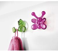 Kleine Wolke Textilgesellschaft 5069766887 Baby Bird Crochet Mural Plastique Turqouise 7 x 4,2 x 6,3 cm