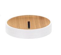 Kleine Wolke 5079100853 Kyoto Porte-Savon Polyrésine Blanc 40 x 30 x 10 cm