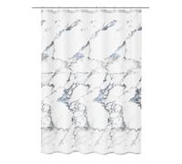Kleine Wolke Textilgesellschaft 5283901305 Marble Rideau de Douche Polyester Anthracite 200,00 x 180,00 cm