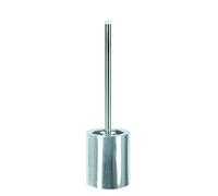 Kleine Wolke Textilgesellschaft 5844124856 Shine Porte-brosse de toilette Porcelaine Argentine 10,9 x 38 x 10,9 cm