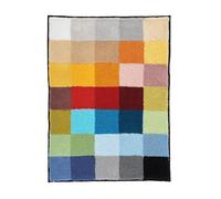 Kleine Wolke Textilgesellschaft 8821148449 Cubetto Tapis de Bain Plastique Multicolore 129 x 75 x 0,25 cm