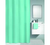 Kleine Wolke Textilgesellschaft Kito 4937607352 Rideau de Douche, Fibres Synthétiques, Vert, 180x240 cm