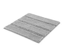 Kleine Wolke Textilgesellschaft Tapis de Bain "Monrovia", 60x 60 cm, Polyester, Gris, 60 x 2.5 cm