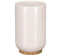 Kleine Wolke Timber gobelet pour brosses à dents blanc 5877100852