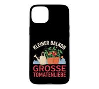 Kleiner Balkon Große Tomatenliebe Potager Balcon Coque pour iPhone 15 Plus