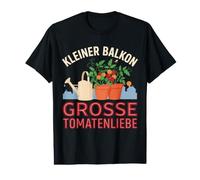 Kleiner Balkon Große Tomatenliebe Potager Balcon T-Shirt Graphique avec Valeur