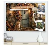 Kleiner Kater Ginger (hochwertiger Premium Wandkalender 2027 DIN A2 quer), Kunstdruck in Hochglanz: Begleite den charmanten Landkater Ginger durch seine zauberhafte Abenteuer auf dem Lande.