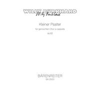 Kleiner Psalter für gemischten Chor a cappella op. 82 (1950). Chorpartitur
