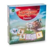 Kleines Einhorn Funkelstern. Domino: Der Spieleklassiker für Groß und Klein, für 2-8 Spieler, ab 4 Jahren