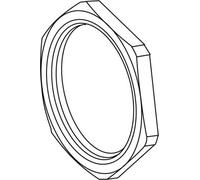 Kleinhuis - contre-écrou laiton nickelé m-63