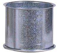 Kleining kaminzubehör - par plongée en chaud de double revêtement mural de la aluminizado, 100 mm dU