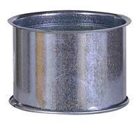 Kleining kaminzubehör - par plongée en chaud de double revêtement mural de la aluminizado, 120 mm du