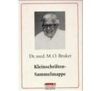 Kleinschriften-Sammelmappe Bruker, Max Otto (Auteur)