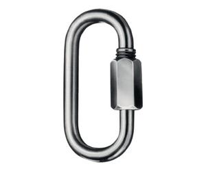 Kleinsorge Maillon d'attache rapide taille 5 H. int. 39 mm l. d'ouv. 6,5 mm galvanisé Quantité:100