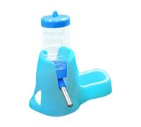 Kleintier Tränke - 80ml Wasserstation | PP Kunststoff Hamster Wasserspender, Verdicktes Gehäuse Standsicher Anti-Kippen Für Zwerghamster Ratten Mäuse Futternapf Set Käfig Hygiene Sauberkeit Leicht