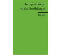 Kleists Novellen. Interpretationen Kleist, Heinrich von (Auteur)