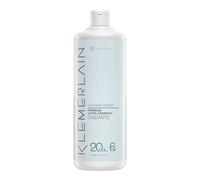 Klemerlain Crème capillaire oxygénée. Oxydant capillaire ultra-crémeux. Coloration permanente des cheveux. végétalien. Teinture pour cheveux - 1000 ml (20 vol, 6%)