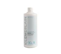 KLEMERLAIN Eau Oxygénée 30 Volumes 9% Crème Ultra-crémeux Oxydant Capillaire Professionnel Vegan pour Coloration et Décoloration Cheveux - 1 L