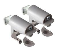 KLEMMFLEX Support à Pince BFX25 pour Store à Monter Directement sur l'ouvrant de Votre fenêtre PVC/Plastique - Coloris: Gris - sans PERCAGE - 1 Paire = 2 pièces