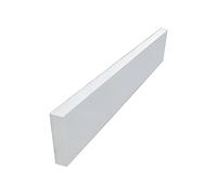 KLEMP Panneaux Plinthe - Façade Plinthe avant pour lave-vaisselle 19mm - 594x95mm - Tapis blanc MAT-068 Panneau frontal du lave-vaisselle entièrement intégré