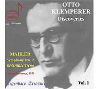 Klemperer, Otto - Discoveries-Volume. 1-Mahler Symphony