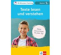 Klett 10-Minuten-Training Deutsch Texte lesen und verstehen 5./6. Kla (Broschre)