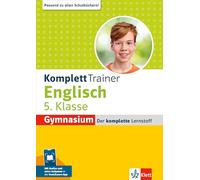 Klett KomplettTrainer Gymnasium Englisch 5. Klasse: Der komplette Lernstoff mit Scan2Learn-App