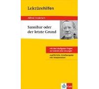 Klett Lektürehilfen Alfred Andersch "Sansibar Oder Der Letzte Grund