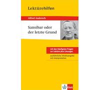 Klett Lektürehilfen Alfred Andersch "Sansibar oder der letzte Grund"