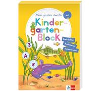Klett Mein großer bunter Kindergarten-Block: Erste Zahlen, Buchstaben, Konzentration
