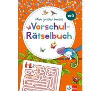 Klett Mein großes buntes Vorschul-Rätselbuch: ab 5 Jahren (Poche)