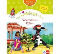 Klett Mein Lieblings-Block: Superhelden-Rätsel: Vorschule, ab 5 Jahren. Das kannst du alleine!