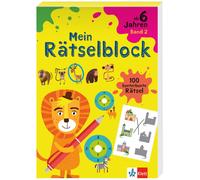 Klett Mein Rätselblock ab 6 Jahren Band 2: 100 kunterbunte Rätsel (Poche)