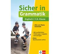 Klett Sicher in Englisch Grammatik 7./8. Klasse: Alles zum Thema Grammatik
