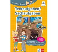 Klett Textaufgaben und Sachaufgaben 4. Klasse: Mathematik-Übungsheft (Broschüre)