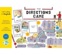 Klett The Directions Game: Extend Your Vocabulary and Practise Grammar. A Game of Expression and Communication. Stadtplan, 60 Spielchips, 132 Spielkarten + Anleitung