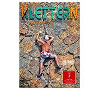Klettern - Adrenalin pur (Wandkalender 2026 DIN A2 hoch), CALVENDO Monatskalender: Faszination Berg - nichts für Ängstliche.