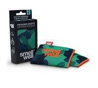 KletterRetter Camo Green, SmellWell, Coussin pour sécher et rafraîchir les chaussures, sacs de sport ou même la voiture, avec un parfum frais (vert camouflage). Unisexe adulte, taille unique