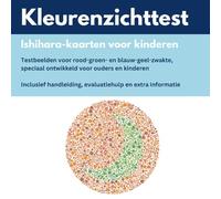 Kleurenzichttest voor kinderen: Ishihara-kaarten voor ouders: rood-groen-zwakte - blauw-geel-zwakte - incl. achtergrondinformatie en aanbevelingen over kleurenblindheid en kleurenzwakte.