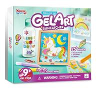 Klever Kits Kit d'art de fenêtre à peindre soi-même pour enfants de 6, 7, 8, 9, 10, 11, 12 ans