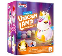 Klever Kits Kit de bricolage pour lampe licorne pour enfants à partir de 6+ ans, kit de bricolage pour filles à partir de 6, 7, 8, 9, 10, 11, 12 ans, cadeaux créatifs pour filles, jouet licorne pour