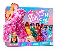 Klever Kits Poke-in Art Modèles de mode, princesses, amusement propre pour enfants, kits de bricolage, activité créative, cadeaux pour filles et garçons de 4, 5, 6, 7, 8, 9 ans